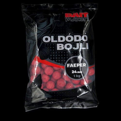 Bait Maker Oldódó bojli 24 mm Faeper 1kg