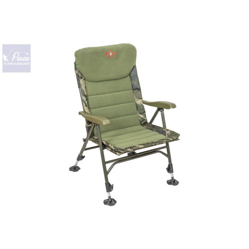 Carp Zoom Recliner Komfort Horgászfotel Camou/Fleece