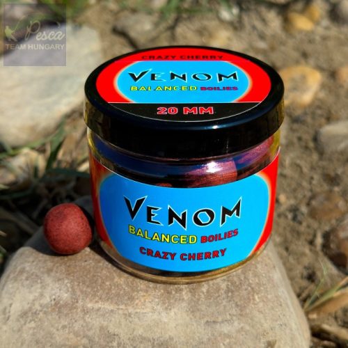 Feedermánia Venom Balanced Boilies Crazy Cherry 20mm